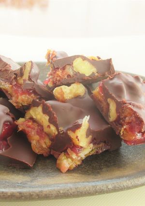 ドライいちじくとくるみの赤ワインチョコ-レシピのメイン写真
