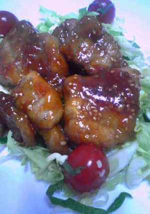 鶏のケチャップあん☆酸っぱくないす-レシピのメイン写真