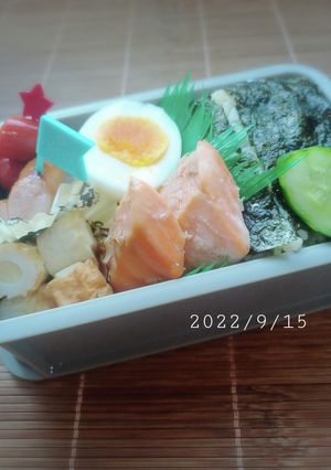 息子弁当　9/15-レシピのメイン写真