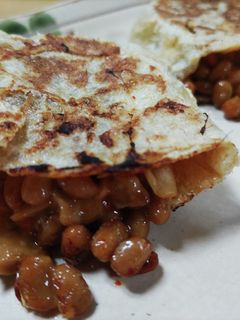 納豆の油揚げ焼き-レシピのメイン写真
