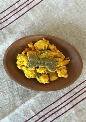 [犬の手作りご飯] カボチャロール-レシピのメイン写真