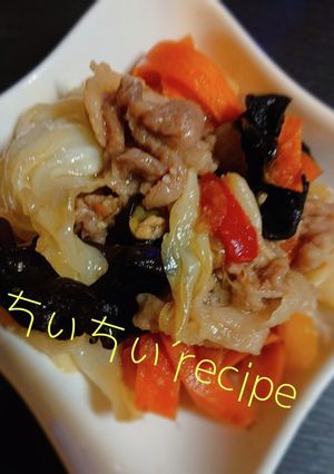 簡単レンチン回鍋肉-レシピのメイン写真