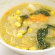 チンゲンサイのスープ☆給食メニュー