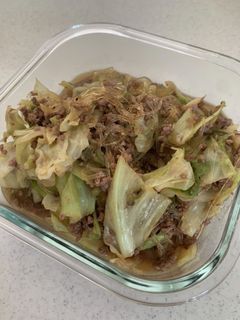 キャベツの麻婆春雨風炒め-レシピのメイン写真