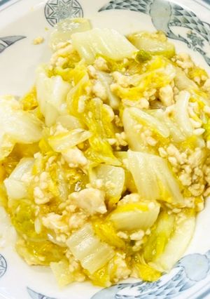 白菜の白マーボー-レシピのメイン写真