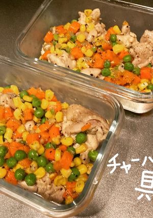 チャーハンの具-レシピのメイン写真