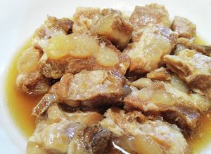 圧力鍋で沖縄そば味の軟骨ソーキ煮-レシピのメイン写真