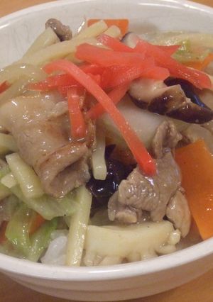 白だしで簡単～♪中華丼☆-レシピのメイン写真