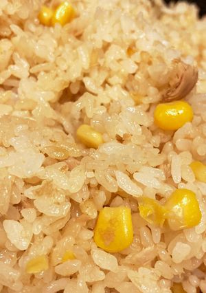 ♪ツナとコーンの簡単炊き込みご飯♪-レシピのメイン写真