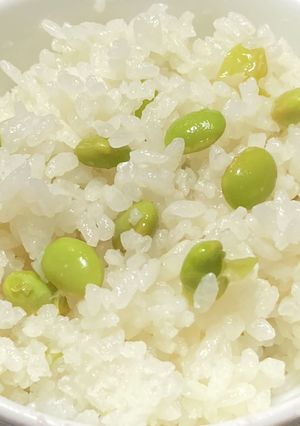 冷凍保存も美味しい　枝豆の炊き込みご飯-レシピのメイン写真