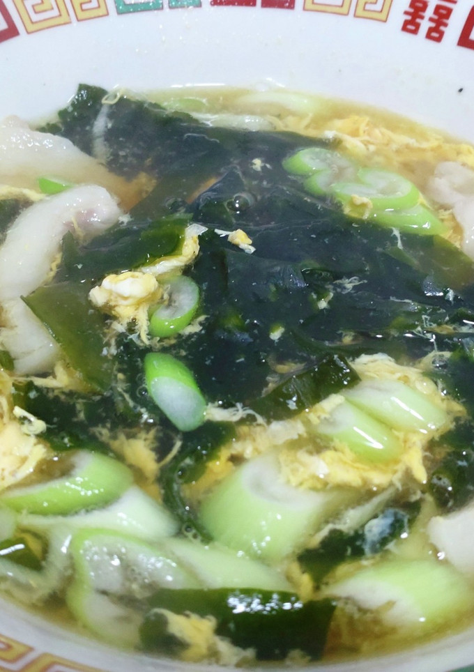 中華風かきたまスープ-レシピのメイン写真