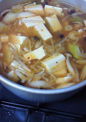 キムチ漬けの素で簡単☆美味キムチスープ-レシピのメイン写真