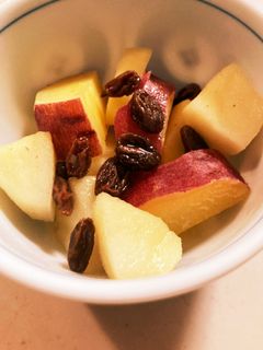 さつまいもとりんごの甘煮-レシピのメイン写真