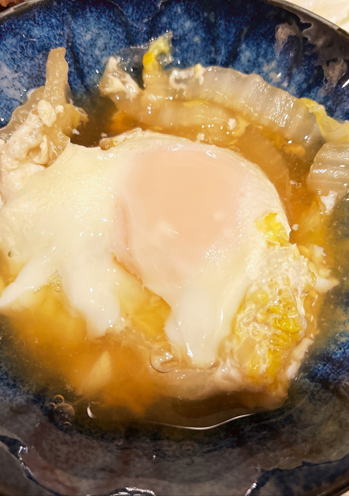 立派に主役！白菜と卵の煮ぃたん-レシピのメイン写真