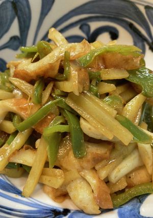 たっぷりピーマンとじゃがいものカレー炒め-レシピのメイン写真