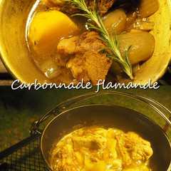 รูปของ 豚肉の黒ビール煮込み・ベルギー風