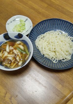 しめじのつけ汁うどん-レシピのメイン写真