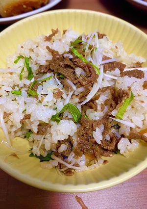 上品な主役！しぐれ煮牛シソ混ぜご飯-レシピのメイン写真