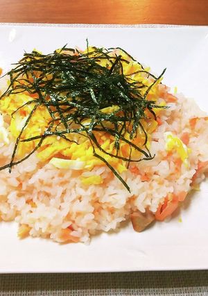 めちゃ簡単鮭のちらし寿司《無塩すし飯》-レシピのメイン写真