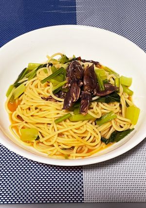 ほたるいか素干しパスタ-レシピのメイン写真