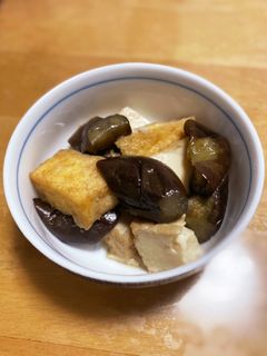 なすと厚あげの炒め煮-レシピのメイン写真