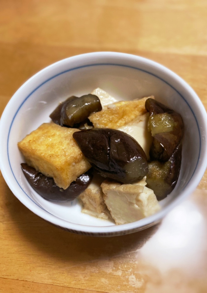 なすと厚あげの炒め煮-レシピのメイン写真