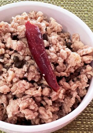 鶏ひき肉と実山椒のシビカラそぼろ-レシピのメイン写真