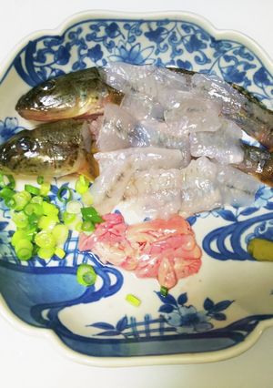 ハゼの洗い-レシピのメイン写真