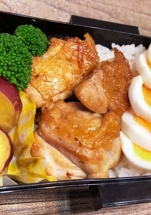 鶏の照り焼き弁当　0916-レシピのメイン写真