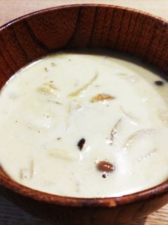 朝から簡単☆豆乳スープ-レシピのメイン写真