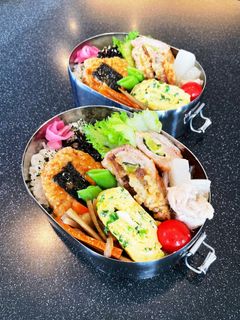 高校生弁当 20229月16肉巻き弁当-レシピのメイン写真