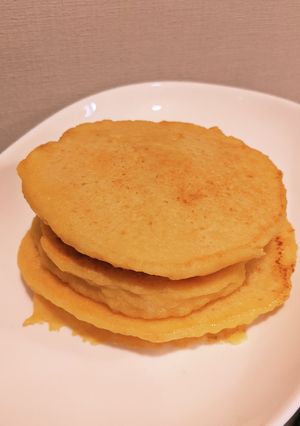 もちもち米粉パンケーキ-レシピのメイン写真