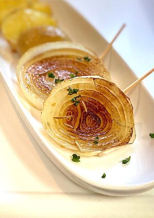 玉ねぎのローズマリー焼き-レシピのメイン写真