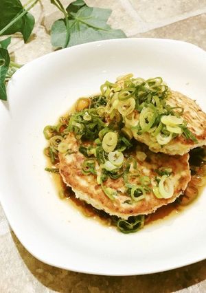 オートミール入り「つくね風バーグ」-レシピのメイン写真