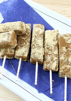 お手軽おやつ＊かぼちゃきなこ棒-レシピのメイン写真