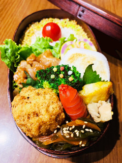 ポークチャップ弁当♡-レシピのメイン写真