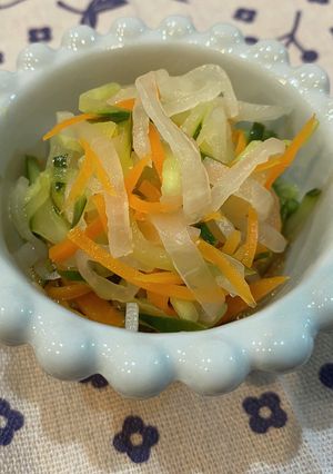 子どもも喜ぶ♪大根の洋風酢の物-レシピのメイン写真