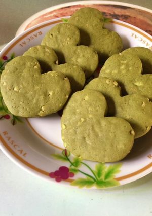 抹茶アーモンドクッキー-レシピのメイン写真