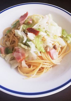 フライパン1つ！しなしなキャベツのパスタ-レシピのメイン写真
