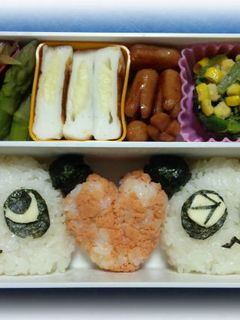 キャラ弁☆パンダ弁当-レシピのメイン写真