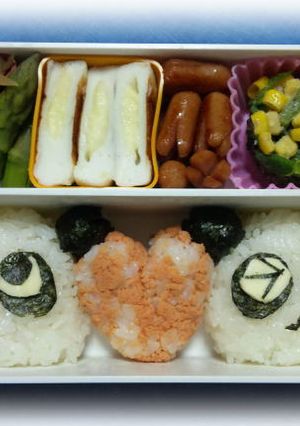 キャラ弁☆パンダ弁当-レシピのメイン写真