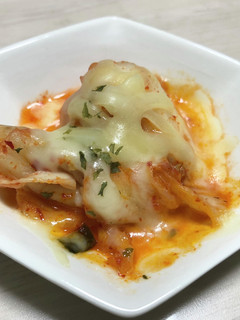 レンジでキムチーズ-レシピのメイン写真
