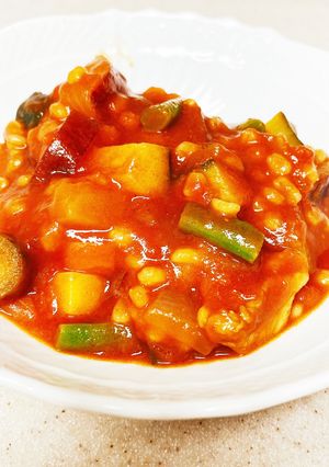 カゴメ　トマトソース缶☆ミネストローネ-レシピのメイン写真