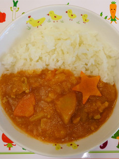 保育園給食★米粉のカレーライス-レシピのメイン写真