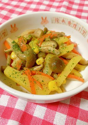 保育園給食★きのこのソテー-レシピのメイン写真