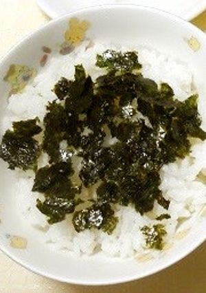 保育園給食★のりふりかけご飯-レシピのメイン写真