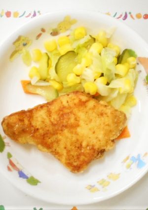 保育園給食★魚の竜田揚げ-レシピのメイン写真