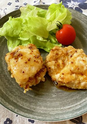 鶏肉のハニーマスタード焼き-レシピのメイン写真
