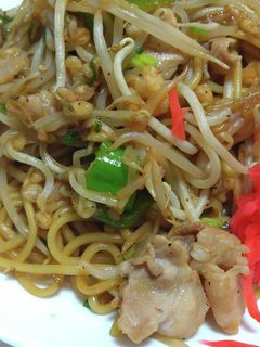焼そばソースがない時の焼そば-レシピのメイン写真