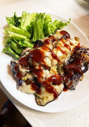 なすのはさみチーズ焼き-レシピのメイン写真